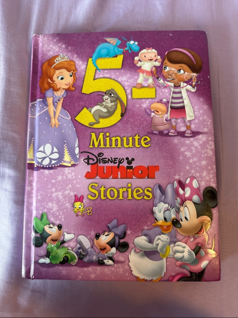 Disney Junior 5-Minute Stories - Purple Cover